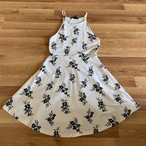 Flower Print Dress